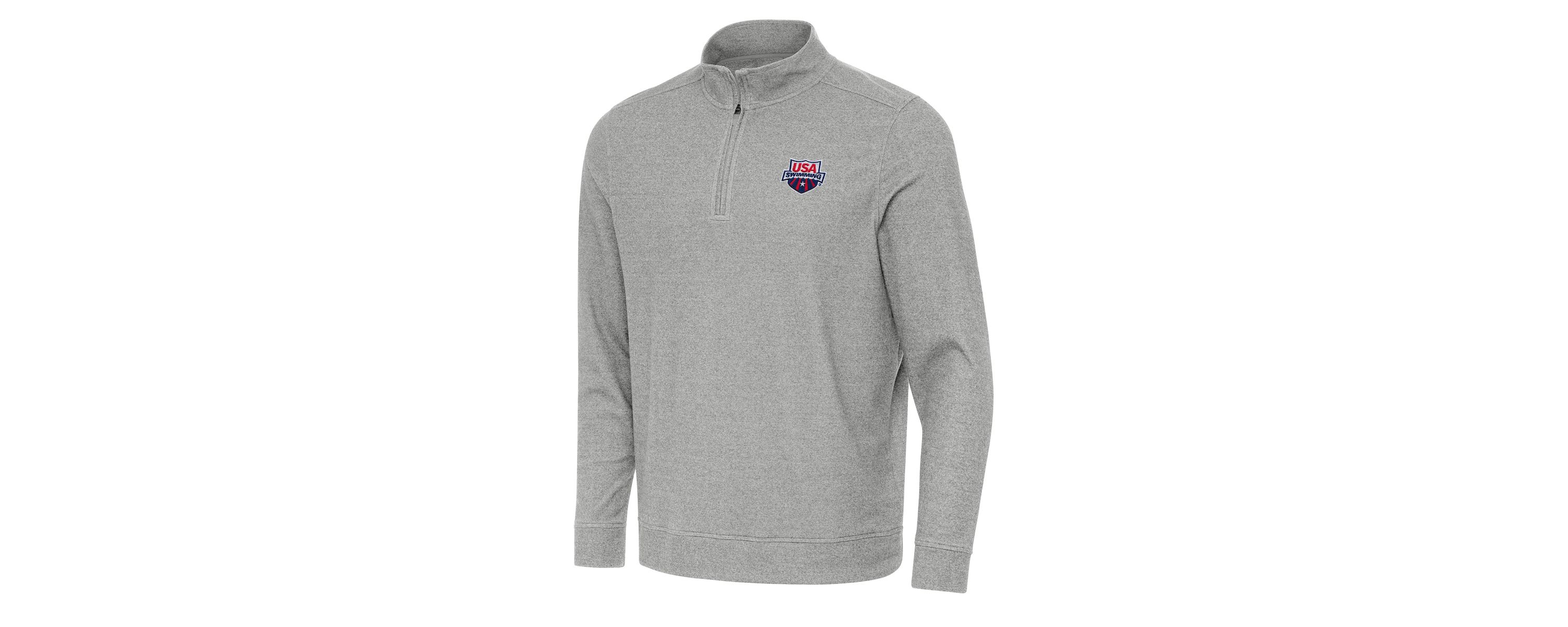 Olympics USA Swimming Subtle Quarter-Zip Pullover Top