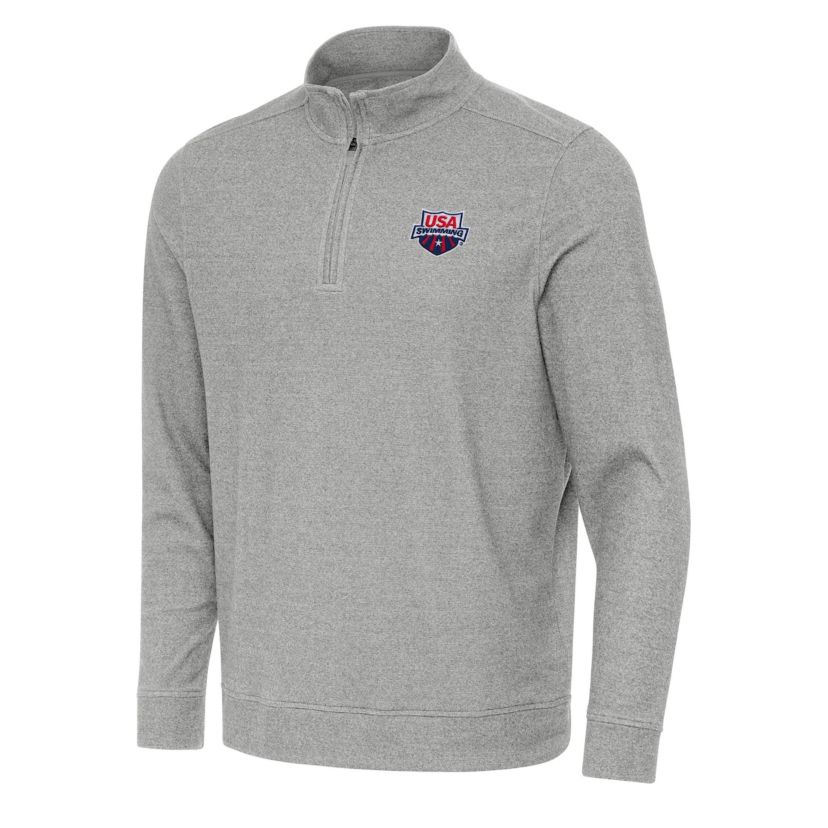 Olympics USA Swimming Subtle Quarter-Zip Pullover Top