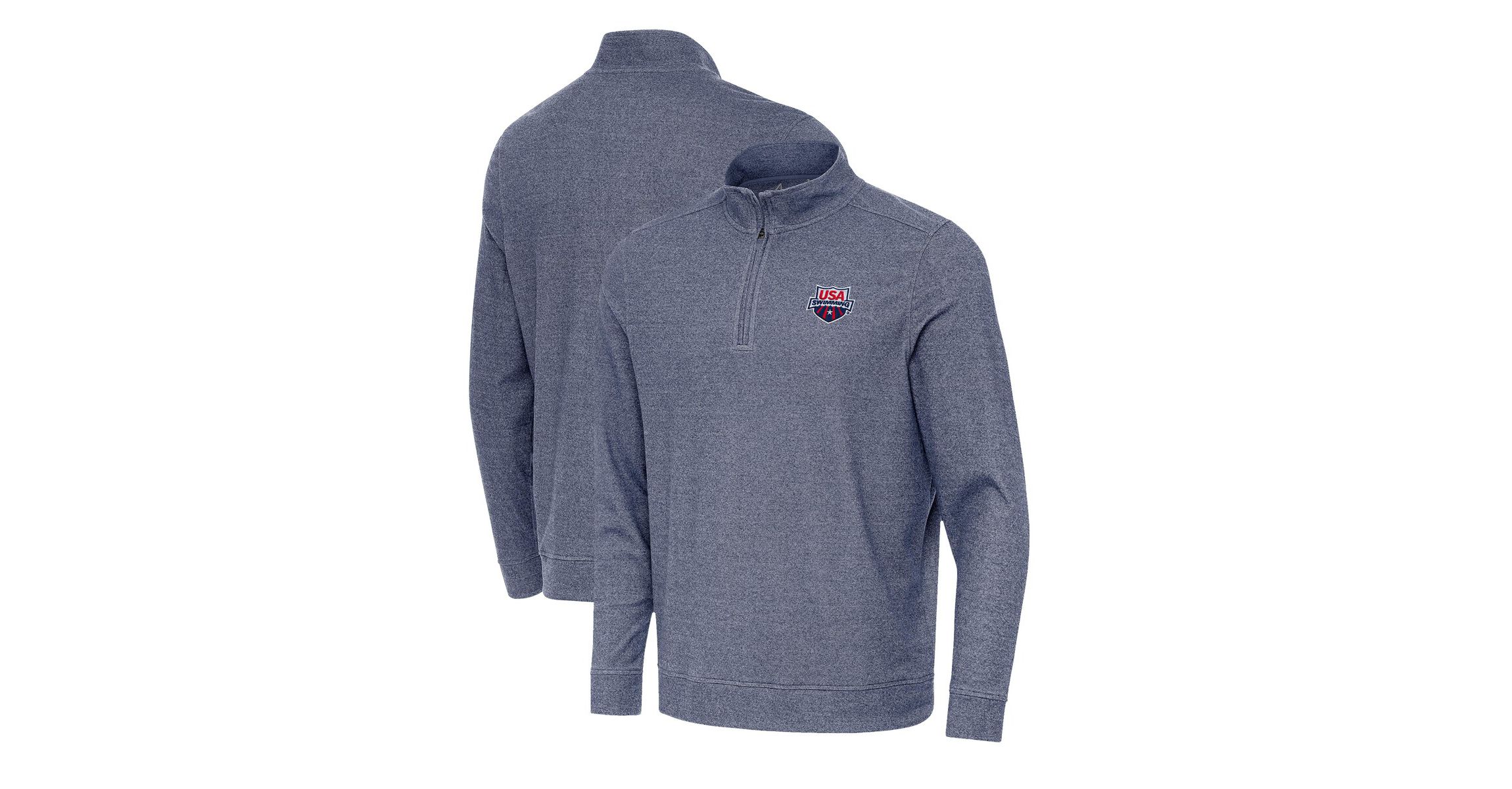 Olympics USA Swimming Subtle Quarter-Zip Pullover Top