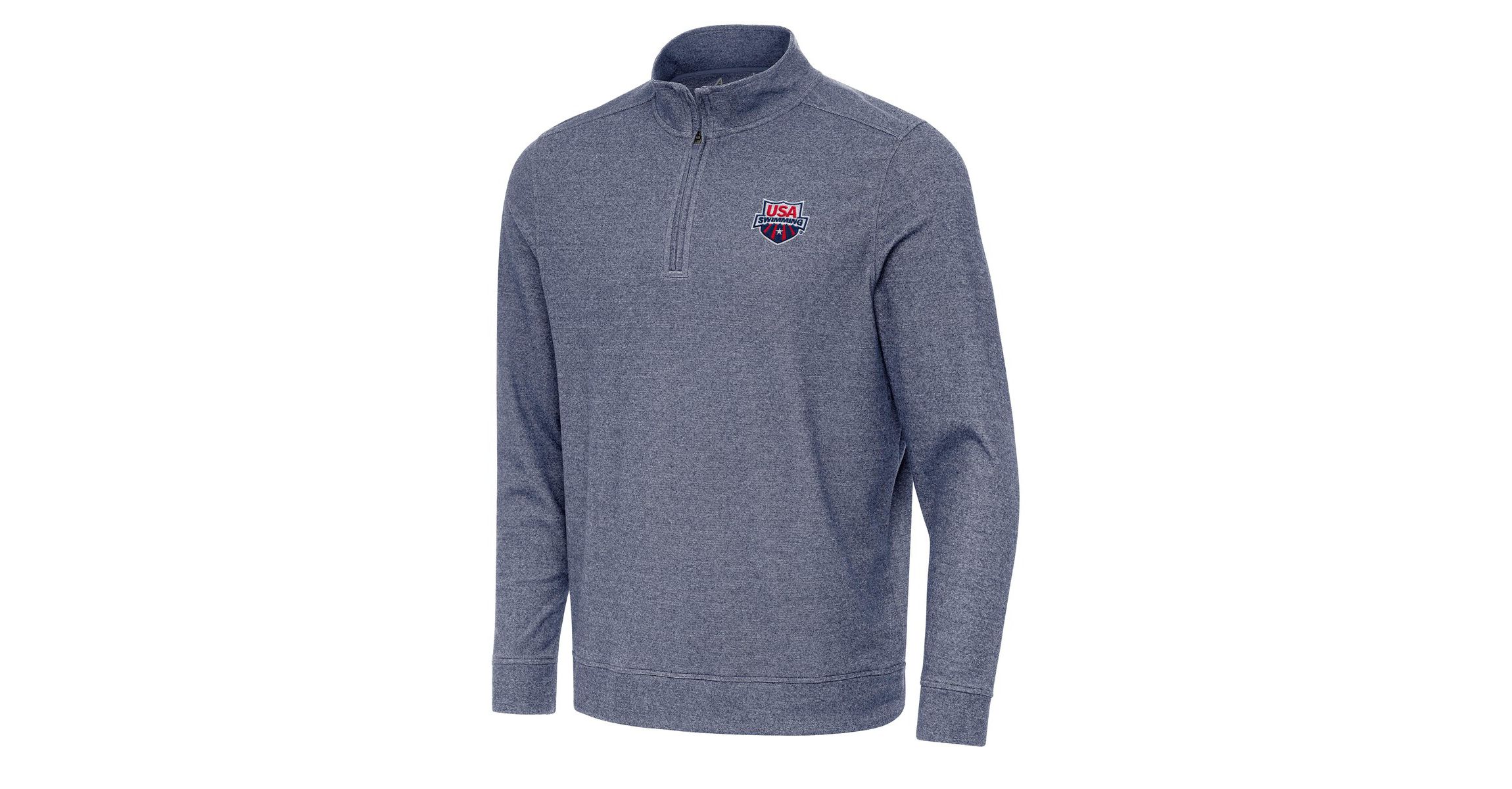 Olympics USA Swimming Subtle Quarter-Zip Pullover Top