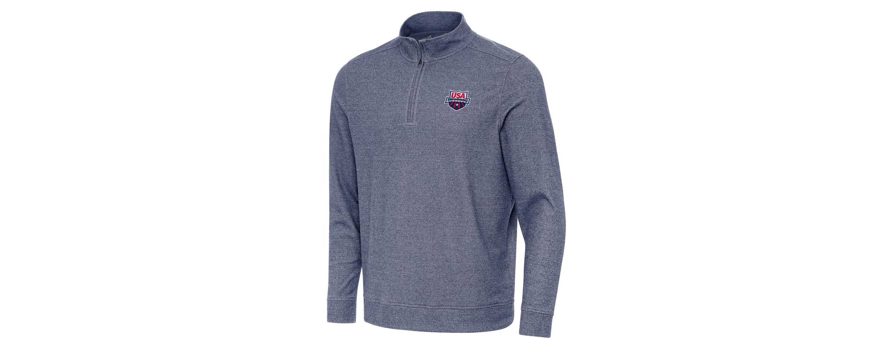 Olympics USA Swimming Subtle Quarter-Zip Pullover Top
