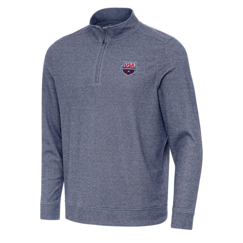 Olympics USA Swimming Subtle Quarter-Zip Pullover Top