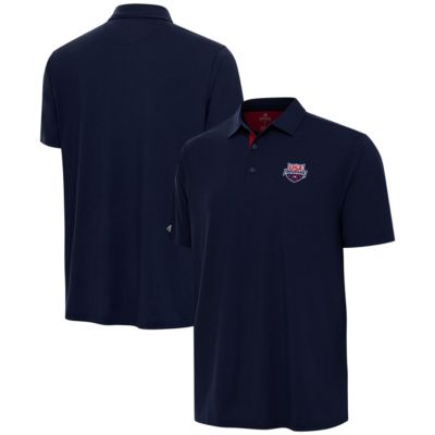 Antigua Men's Olympics USA Swimming Era Polo, Navy Blue, XL