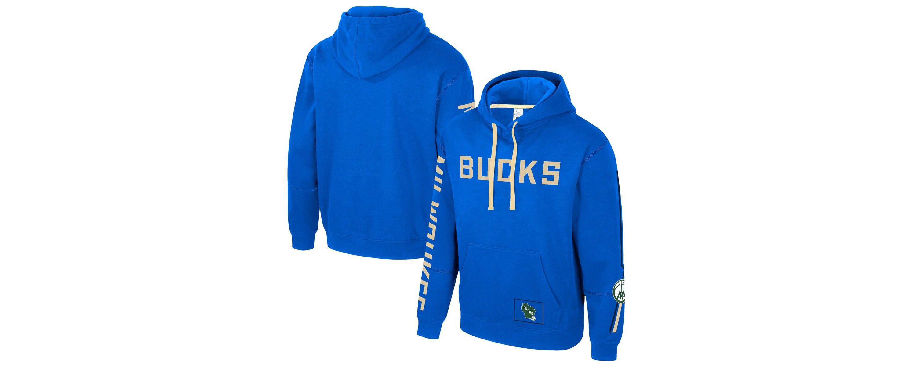 NBA Unisex Milwaukee Bucks 2024/25 City Edition Star Pullover Hoodie