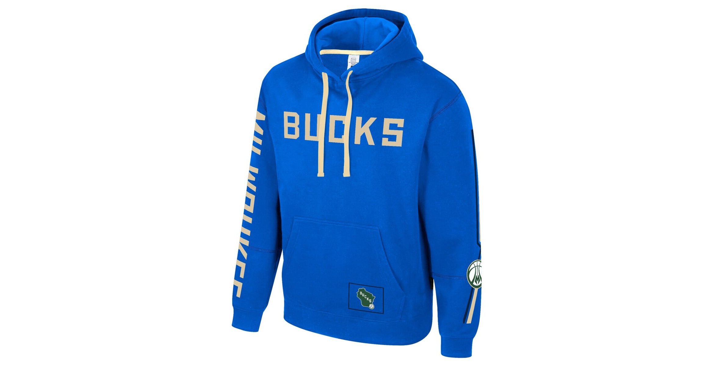 NBA Unisex Milwaukee Bucks 2024/25 City Edition Star Pullover Hoodie