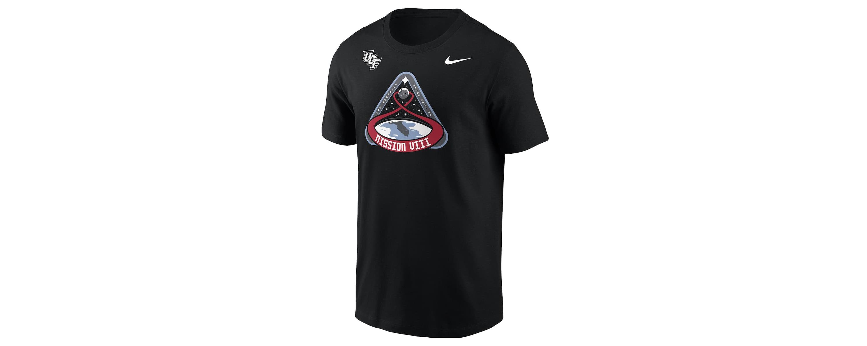 NCAA Nike UCF Knights 2024 Space Game Mission VIII T-Shirt