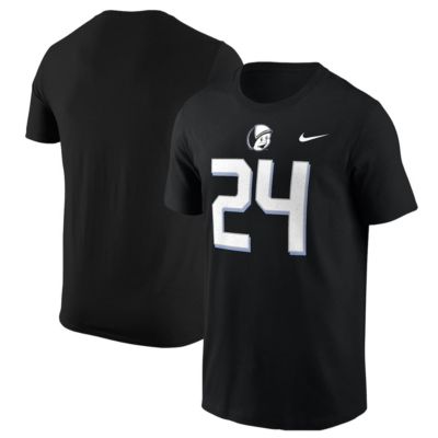 Men's NCAA Nike #24 UCF Knights 2024 Space Game Jersey T-Shirt, Black, 2XL