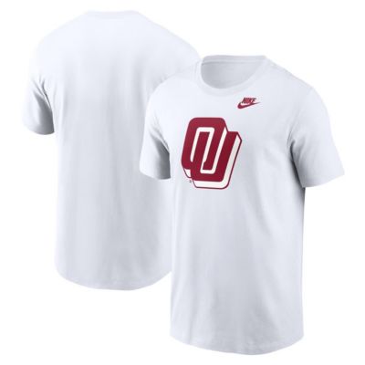 Men's NCAA Nike Oklahoma Sooners Primetime Alternate Logo T-Shirt, White, Large