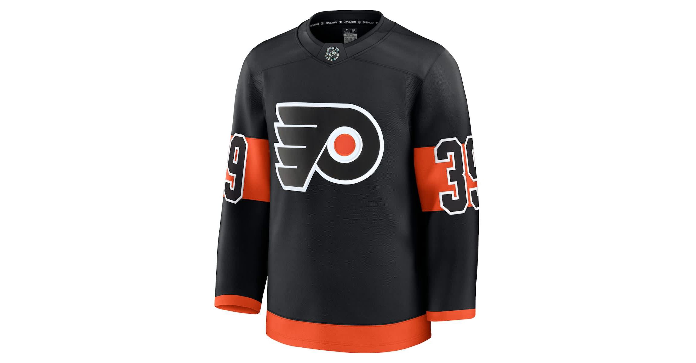NHL Fanatics Matvei Michkov Philadelphia Flyers Alternate Premium Jersey