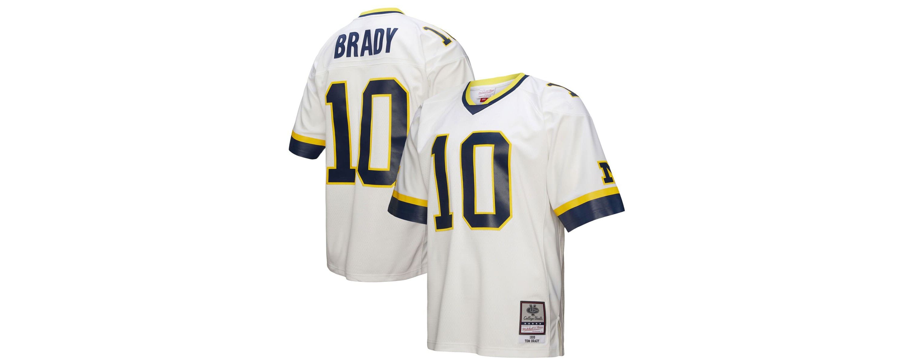 NCAA Tom Brady Michigan Wolverines 1999 Legacy Jersey
