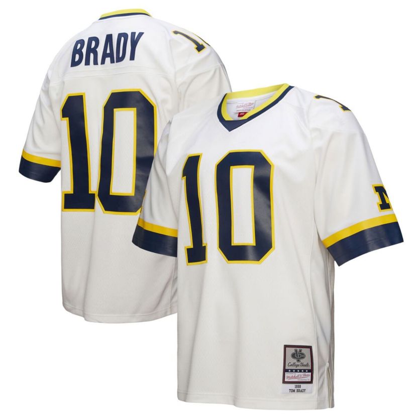 NCAA Tom Brady Michigan Wolverines 1999 Legacy Jersey