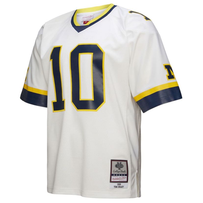 NCAA Tom Brady Michigan Wolverines 1999 Legacy Jersey