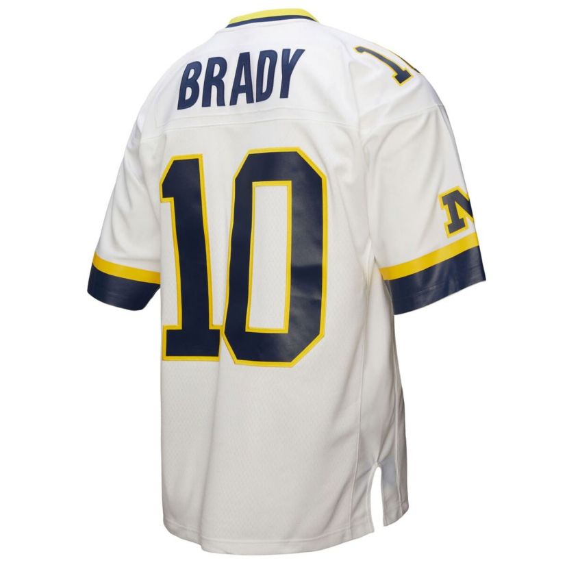 NCAA Tom Brady Michigan Wolverines 1999 Legacy Jersey