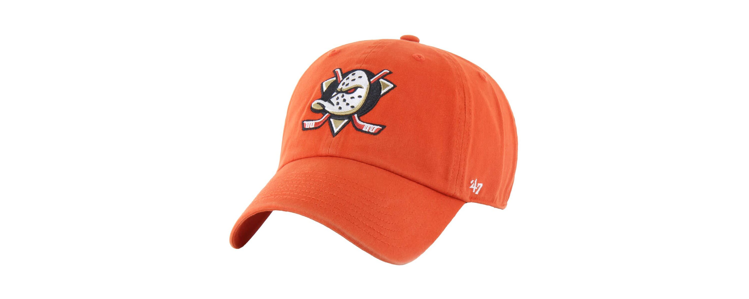 NHL Anaheim Ducks Core Logo Clean Up Adjustable Hat