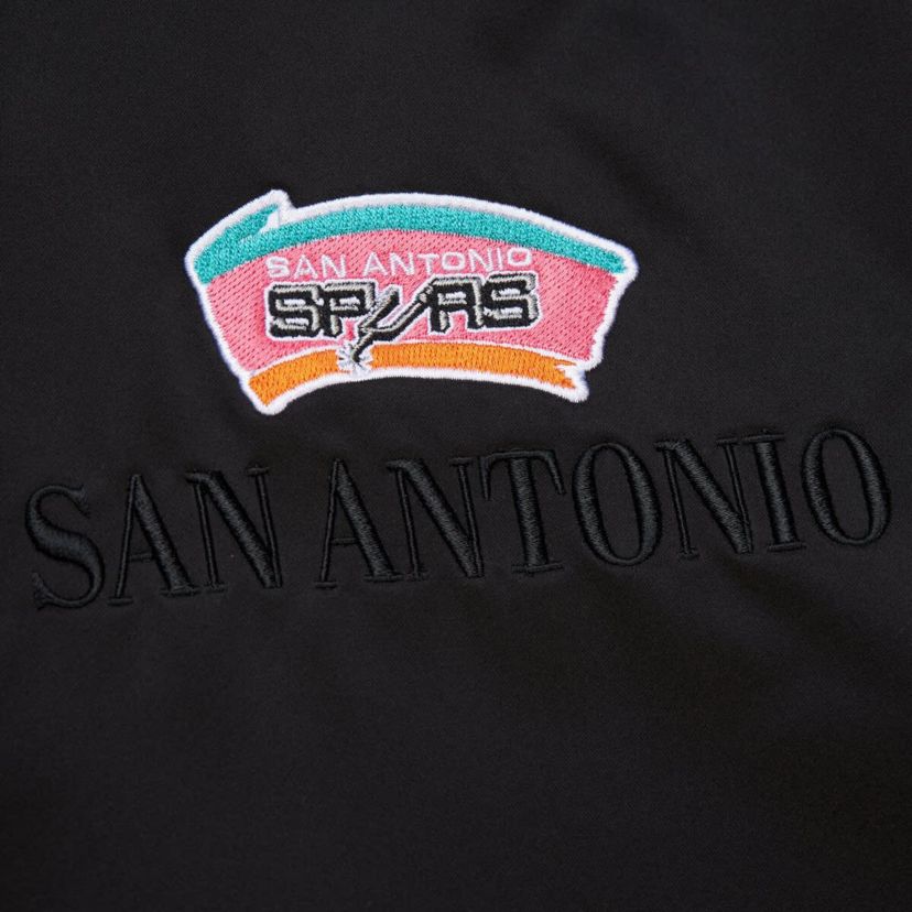 NBA San Antonio Spurs Hardwood Classics Team OG 3.0 Lightweight Satin Full-Snap Jacket