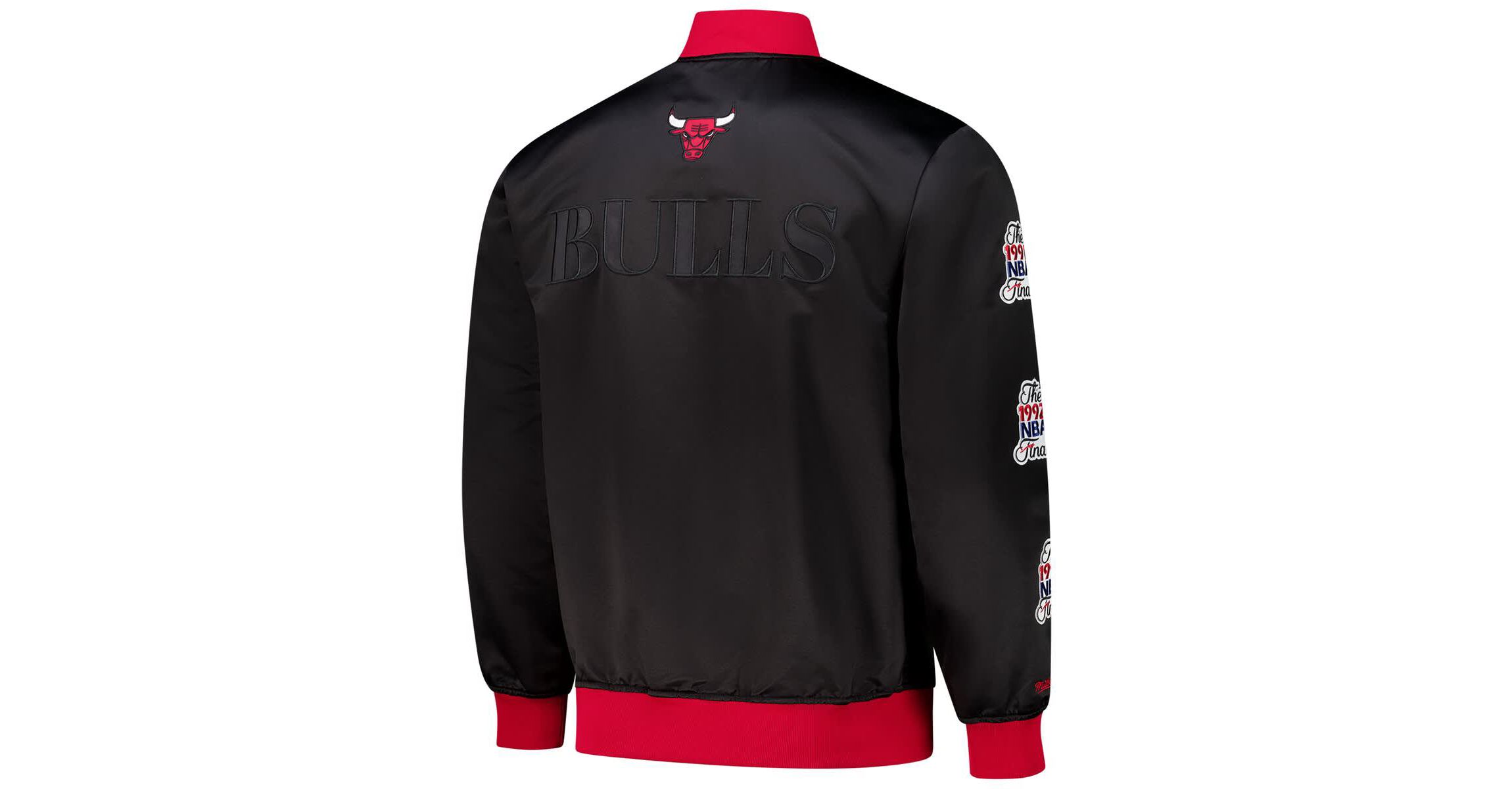 NBA Chicago Bulls Hardwood Classics Team OG 3.0 Lightweight Satin Full-Snap Jacket