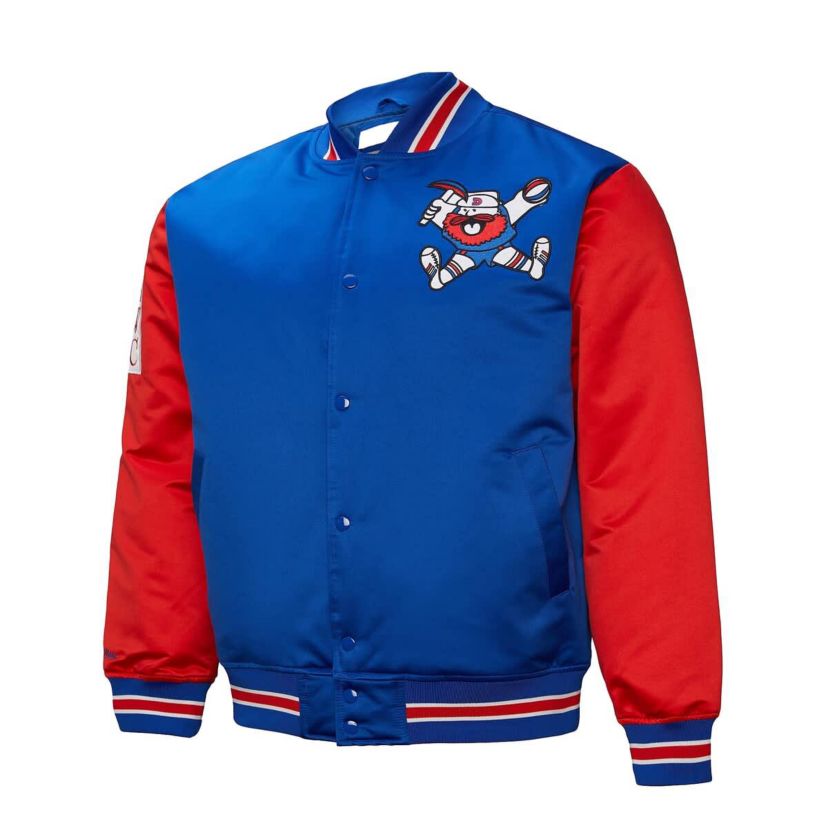 NBA Denver Nuggets Hardwood Classic Primetime Full-Snap Satin Jacket