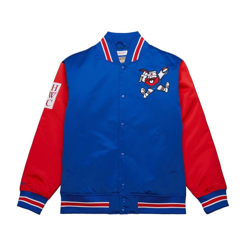 NBA Denver Nuggets Hardwood Classic Primetime Full-Snap Satin Jacket