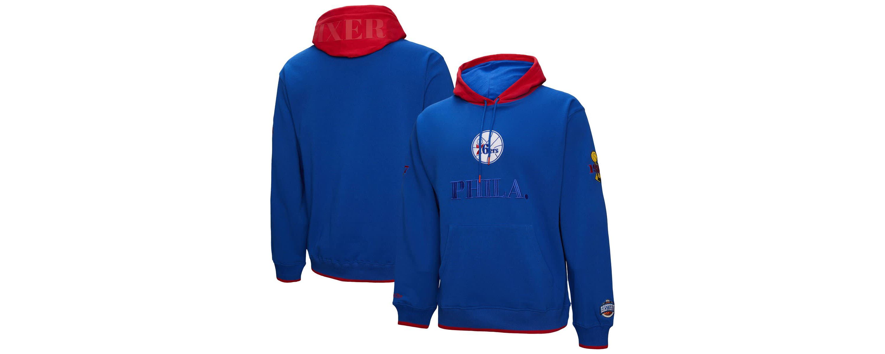 NBA Philadelphia 76ers Hardwood Classics Team OG 3.0 Pullover Hoodie