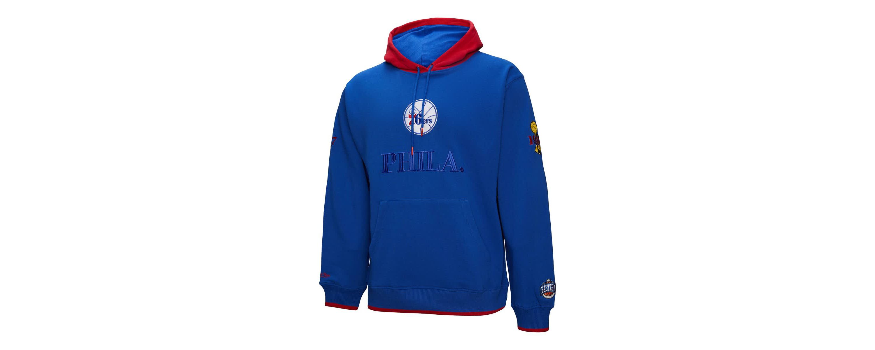 NBA Philadelphia 76ers Hardwood Classics Team OG 3.0 Pullover Hoodie