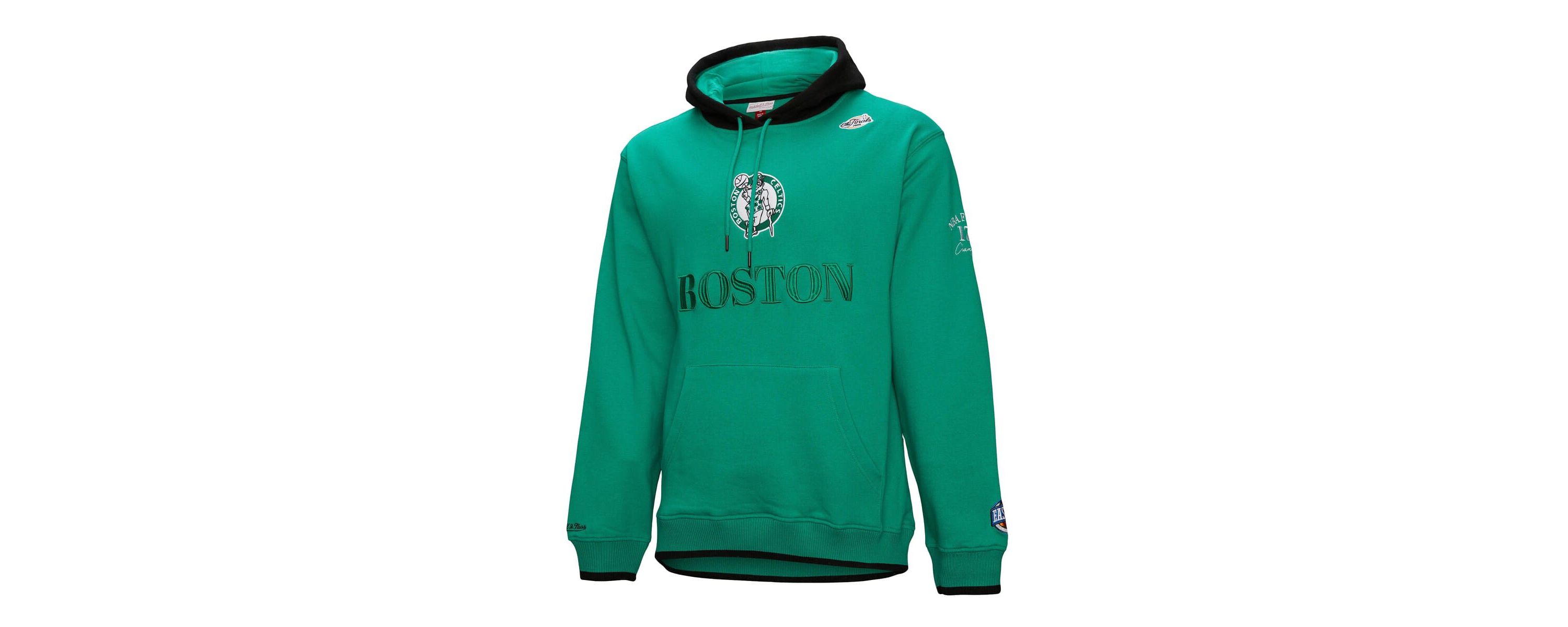 NBA Kelly Boston Celtics Hardwood Classics Team OG 3.0 Pullover Hoodie