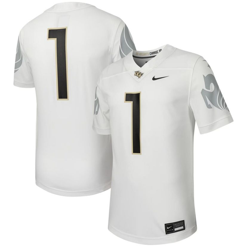 NCAA Nike #1 UCF Knights Untouchable Replica Football Jersey