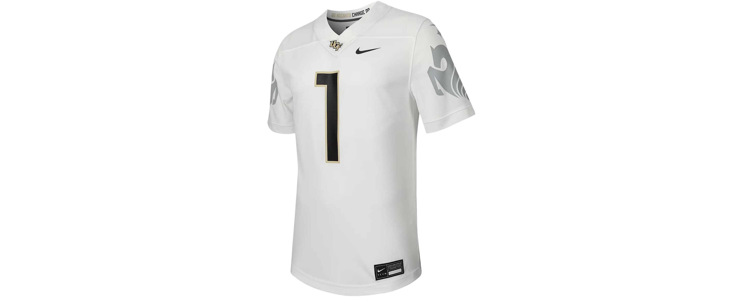 NCAA Nike #1 UCF Knights Untouchable Replica Football Jersey