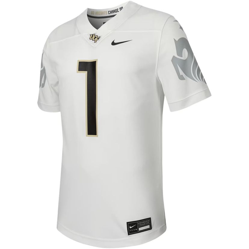 NCAA Nike #1 UCF Knights Untouchable Replica Football Jersey