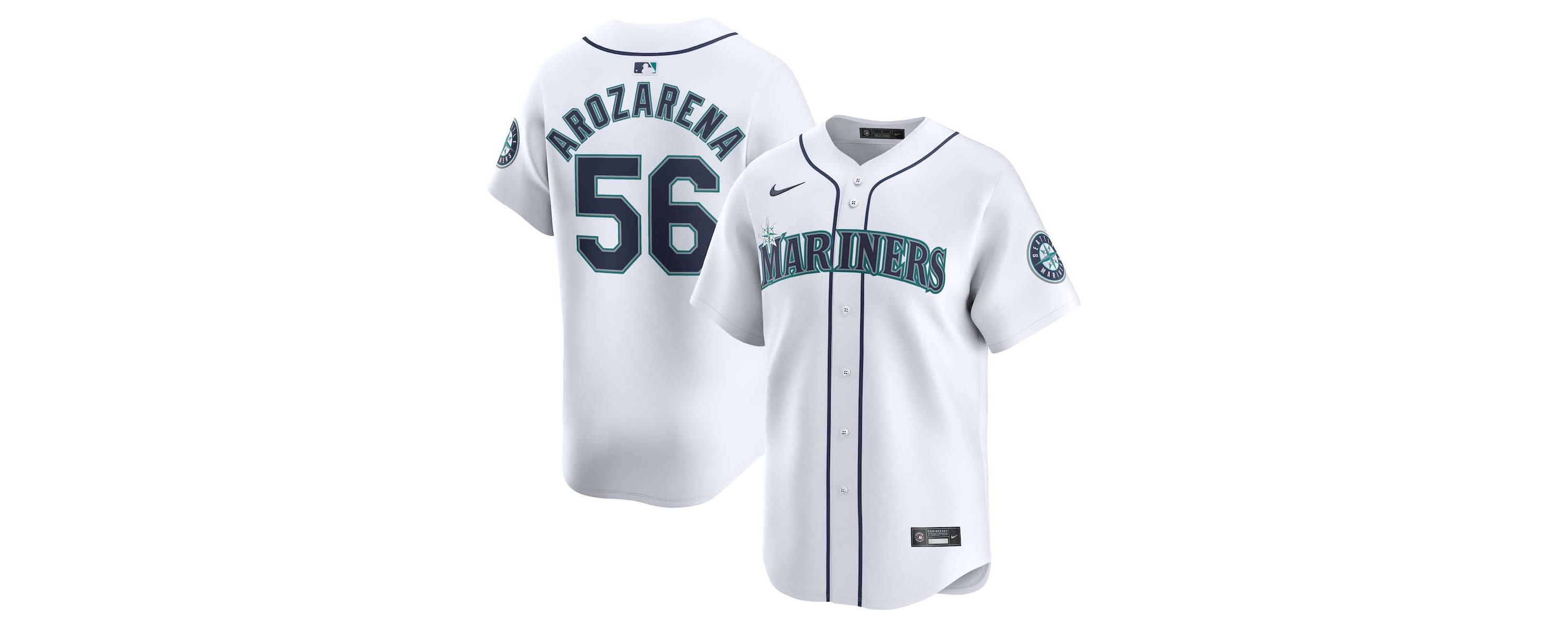 MLB Nike Randy Arozarena Seattle Mariners Home Limited Player Jersey