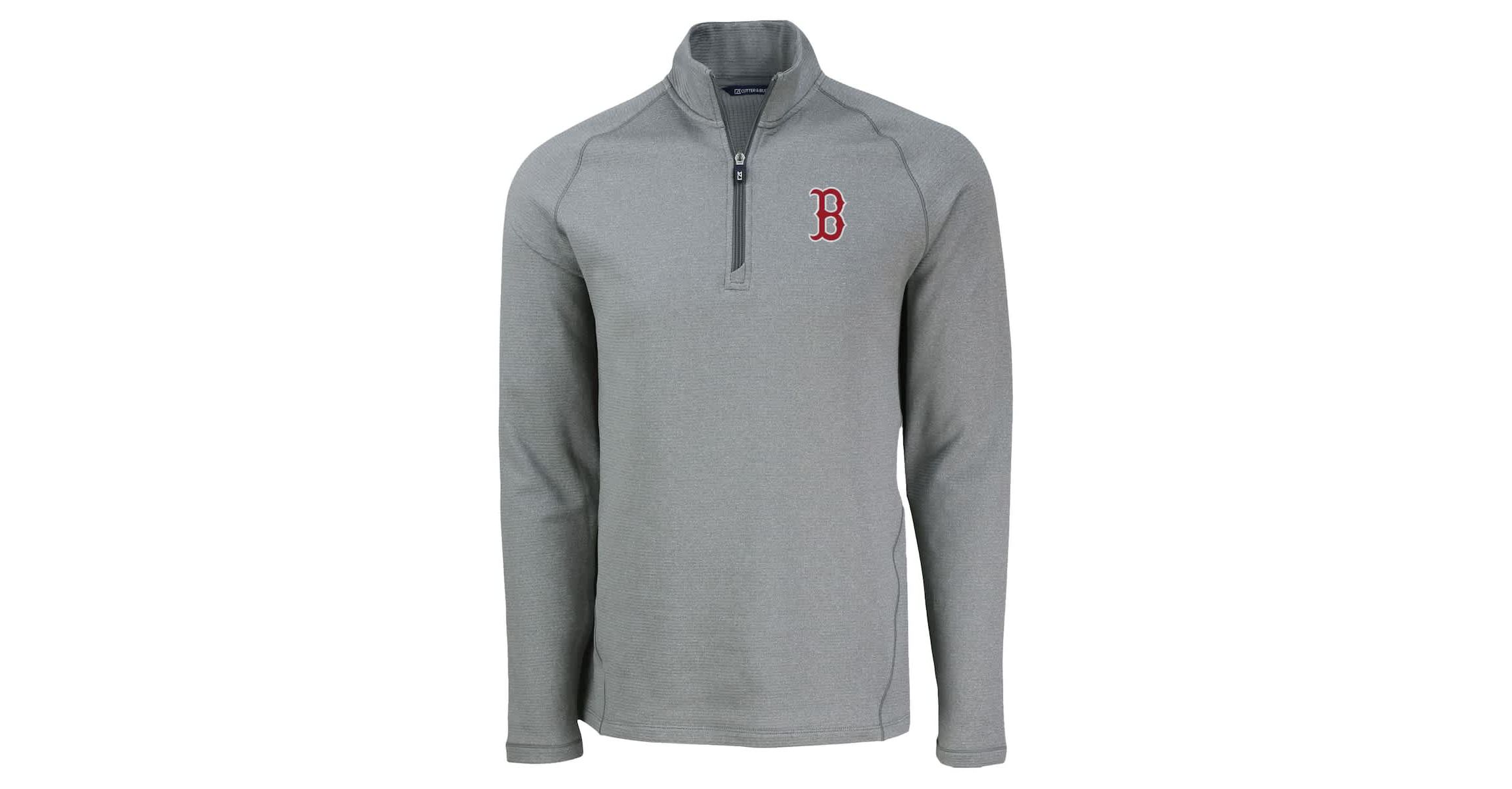 Boston Red Sox MLB Boston Sox Peshastin Eco Fleece Recycled Raglan Quarter-Zip Top