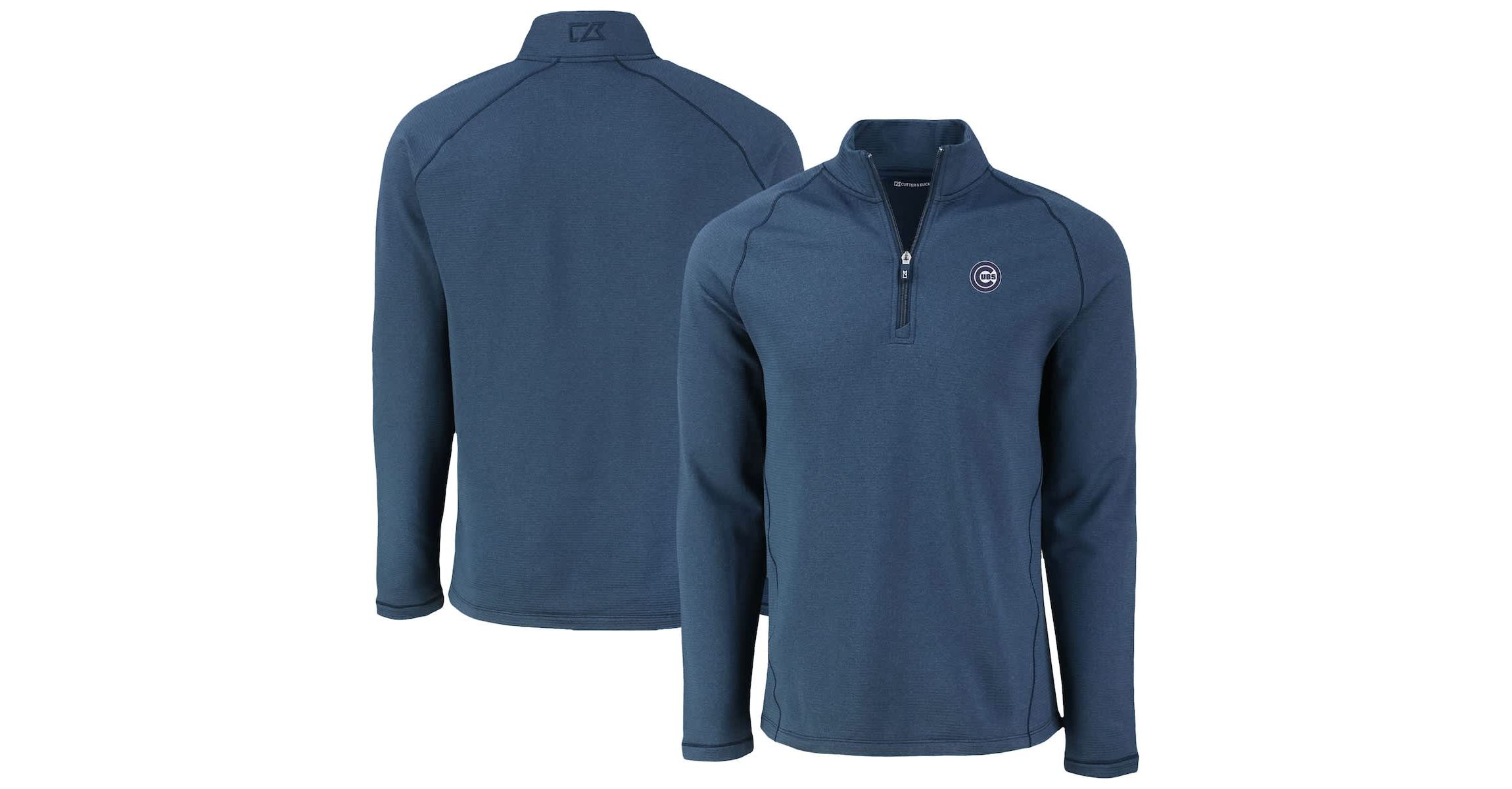 MLB Chicago Cubs Peshastin Eco Fleece Recycled Raglan Quarter-Zip Top