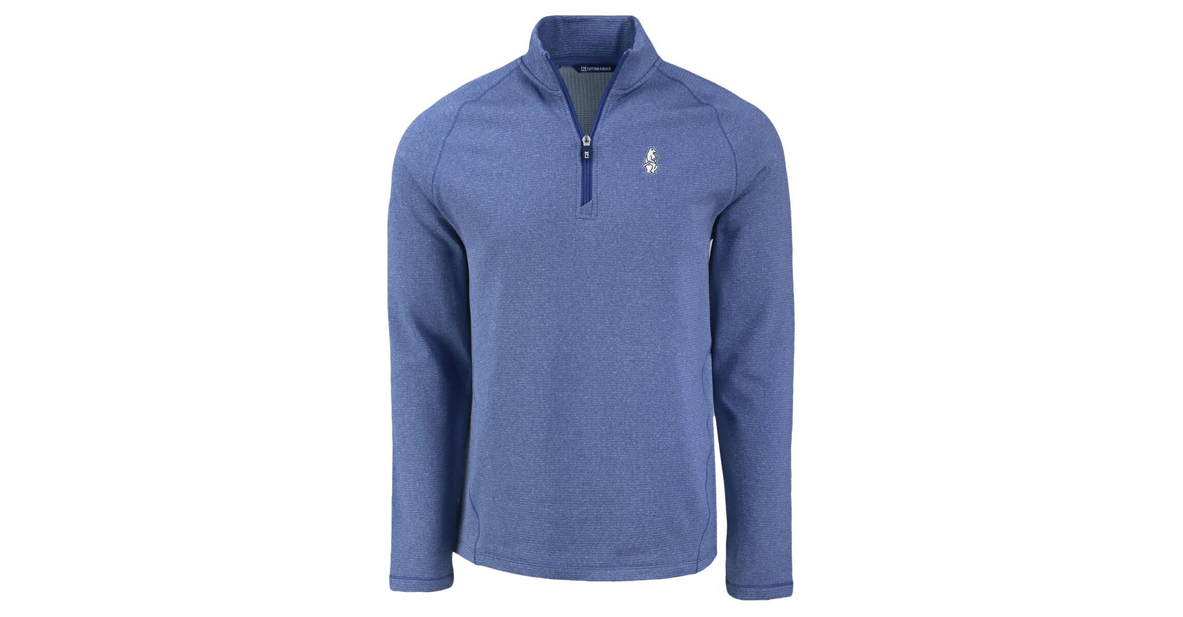 MLB Chicago Cubs Peshastin Eco Fleece Recycled Raglan Quarter-Zip Top