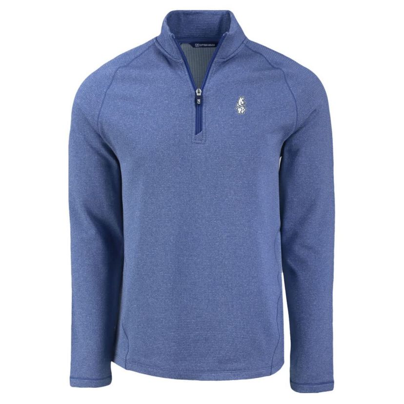 MLB Chicago Cubs Peshastin Eco Fleece Recycled Raglan Quarter-Zip Top