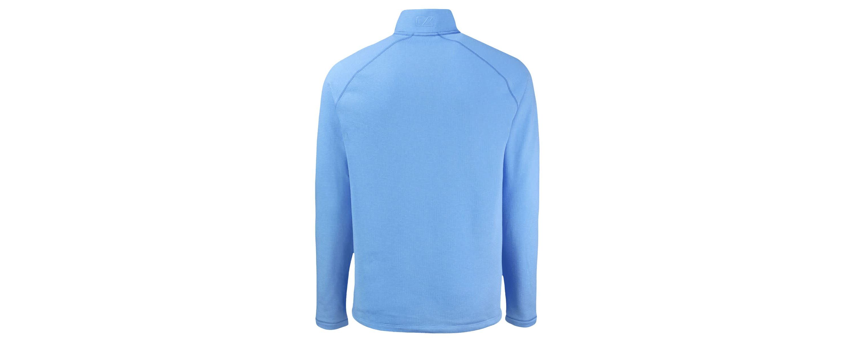 MLB Light Chicago Cubs Peshastin Eco Fleece Recycled Raglan Quarter-Zip Top
