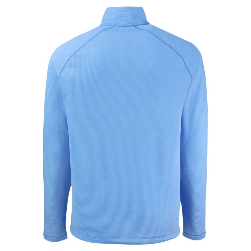 MLB Light Chicago Cubs Peshastin Eco Fleece Recycled Raglan Quarter-Zip Top