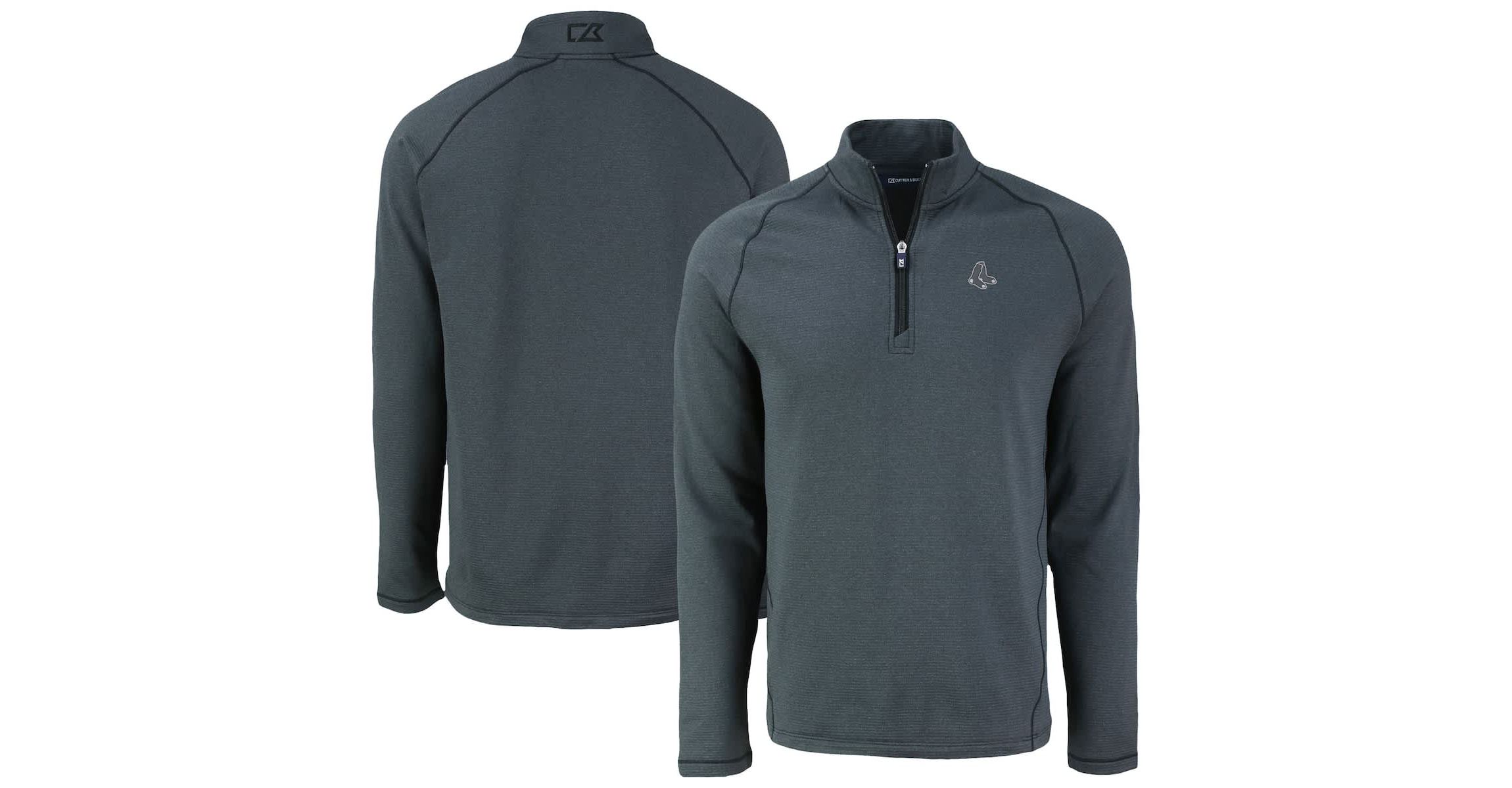 Boston Red Sox MLB Boston Sox Peshastin Eco Fleece Recycled Raglan Quarter-Zip Top