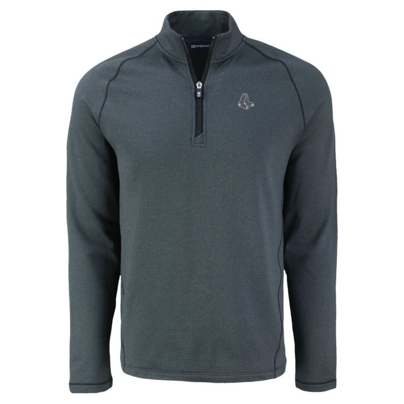 Boston Red Sox MLB Boston Sox Peshastin Eco Fleece Recycled Raglan Quarter-Zip Top