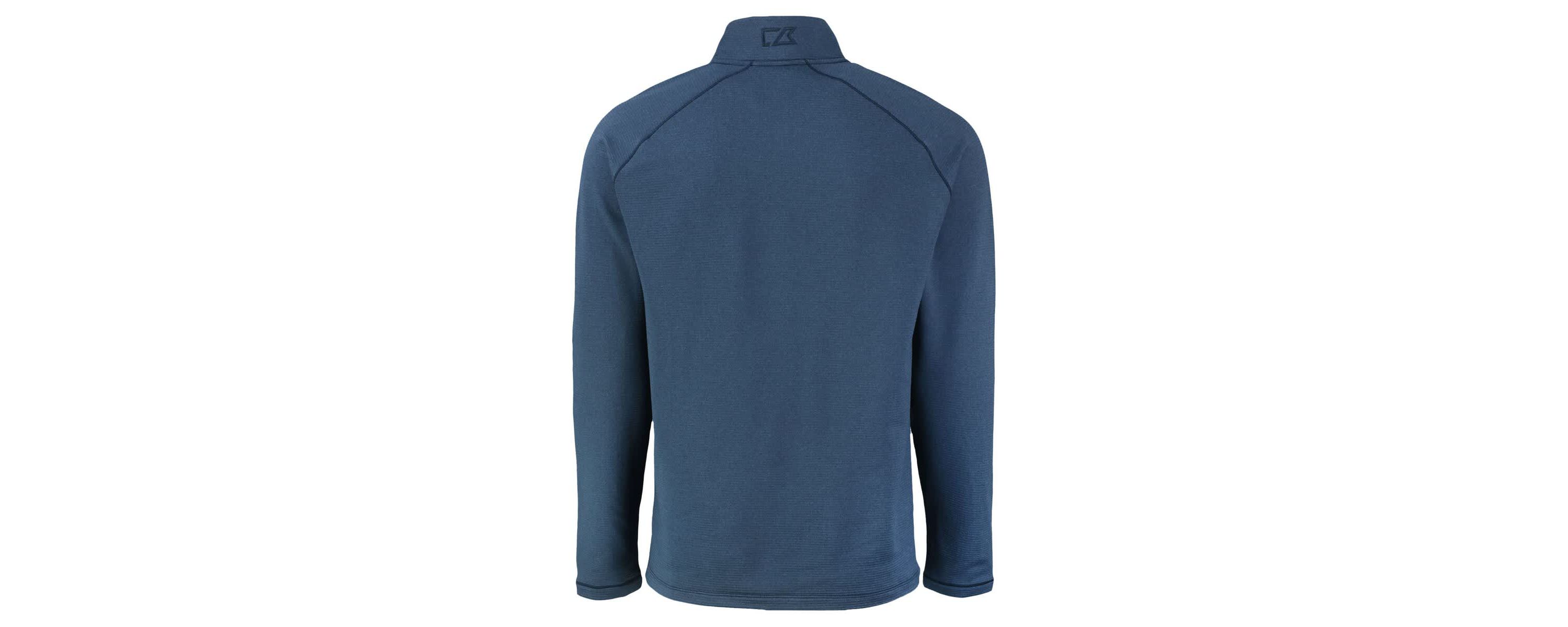 MLB Milwaukee Brewers Peshastin Eco Fleece Recycled Raglan Quarter-Zip Top