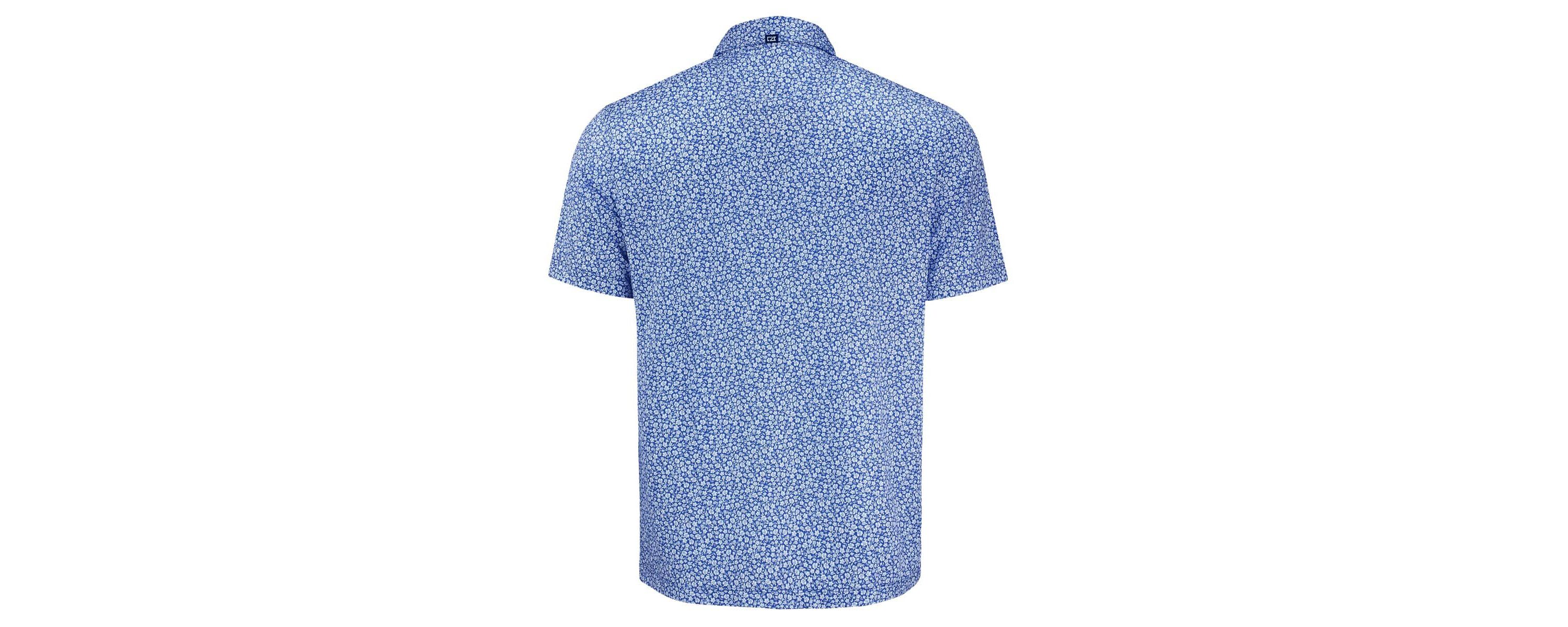 MLB Chicago Cubs Pike Eco Flora Print Recycled Polo