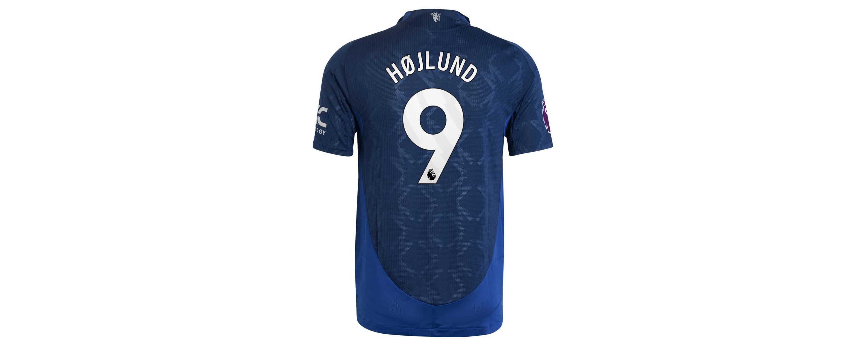 International Clubs Rasmus Højlund Manchester United 2024/25 Away Authentic Player Jersey