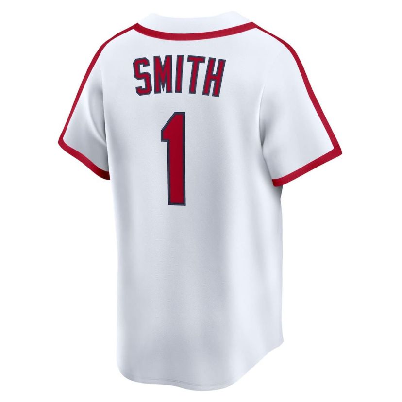 MLB Nike Ozzie Smith St. Louis Cardinals Throwback Cooperstown Collection Limited Jersey