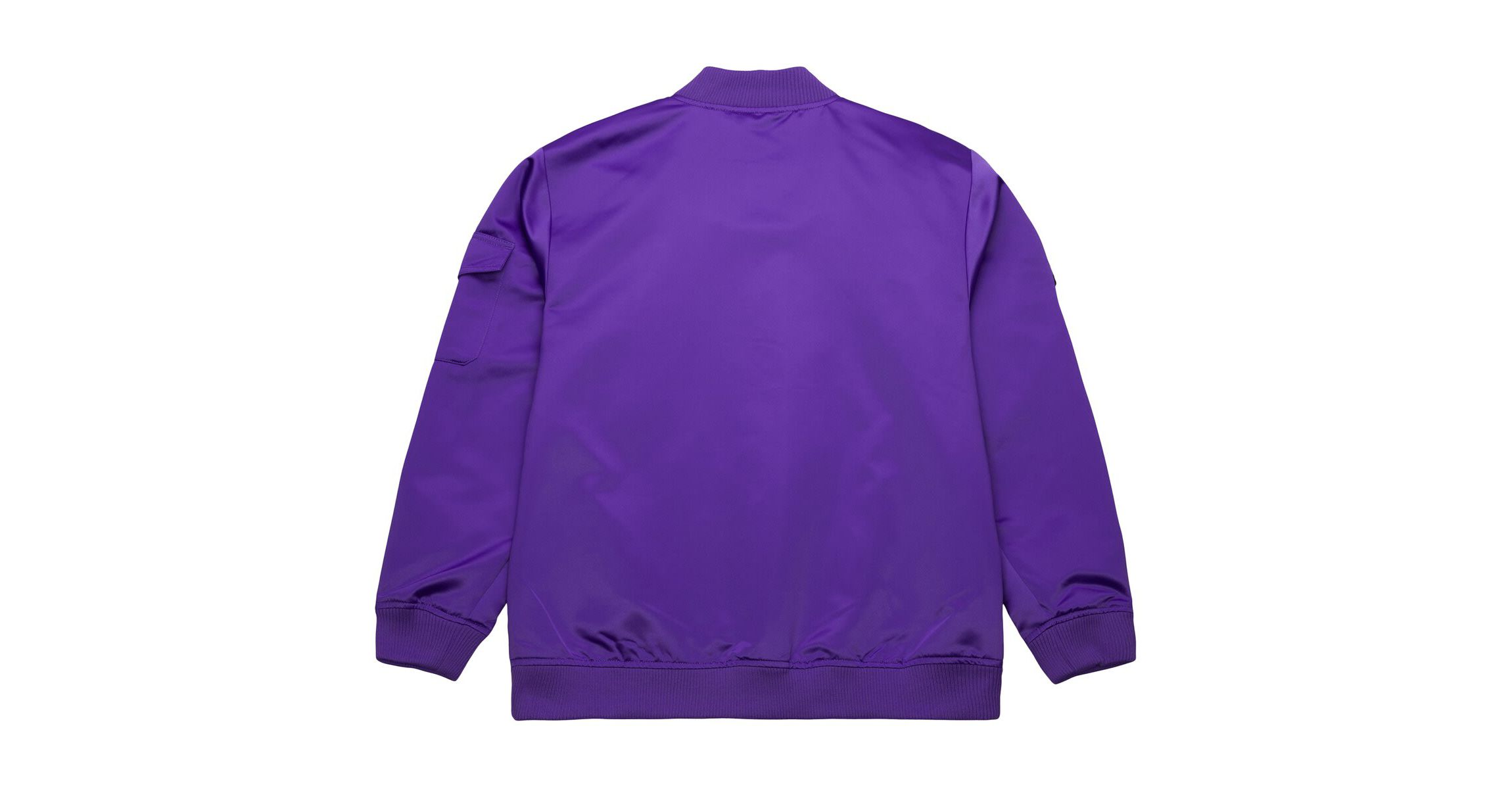 NBA Sacramento Kings Hardwood Classics Nights Team Leader Satin Full-Zip Jacket