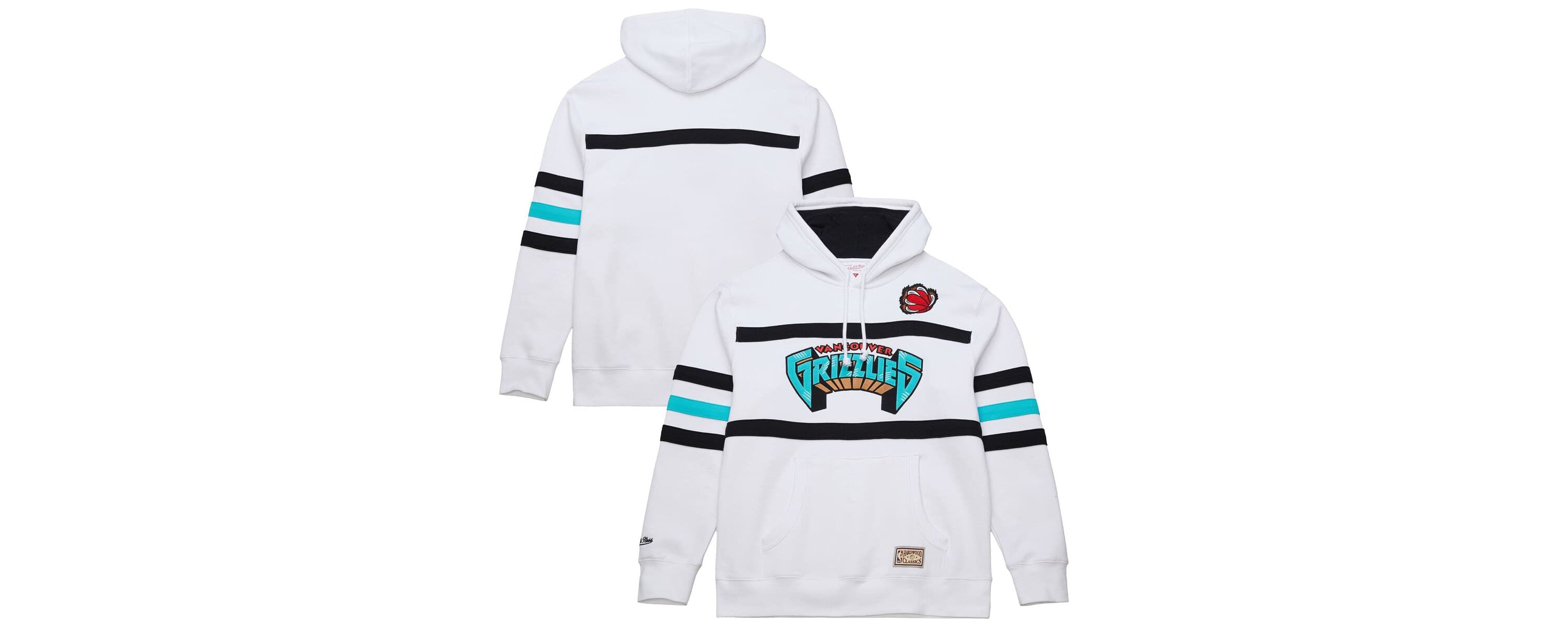 Hardwood Classic Teams Vancouver Grizzlies Hardwood Classics Nights Head Coach Pullover Hoodie