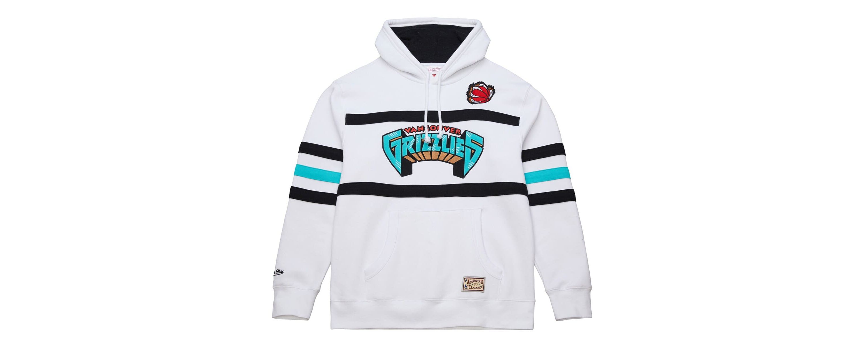 Hardwood Classic Teams Vancouver Grizzlies Hardwood Classics Nights Head Coach Pullover Hoodie