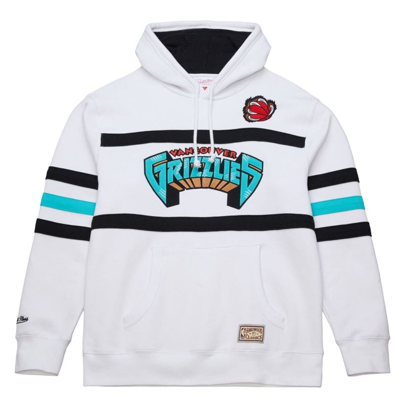 Hardwood Classic Teams Vancouver Grizzlies Hardwood Classics Nights Head Coach Pullover Hoodie
