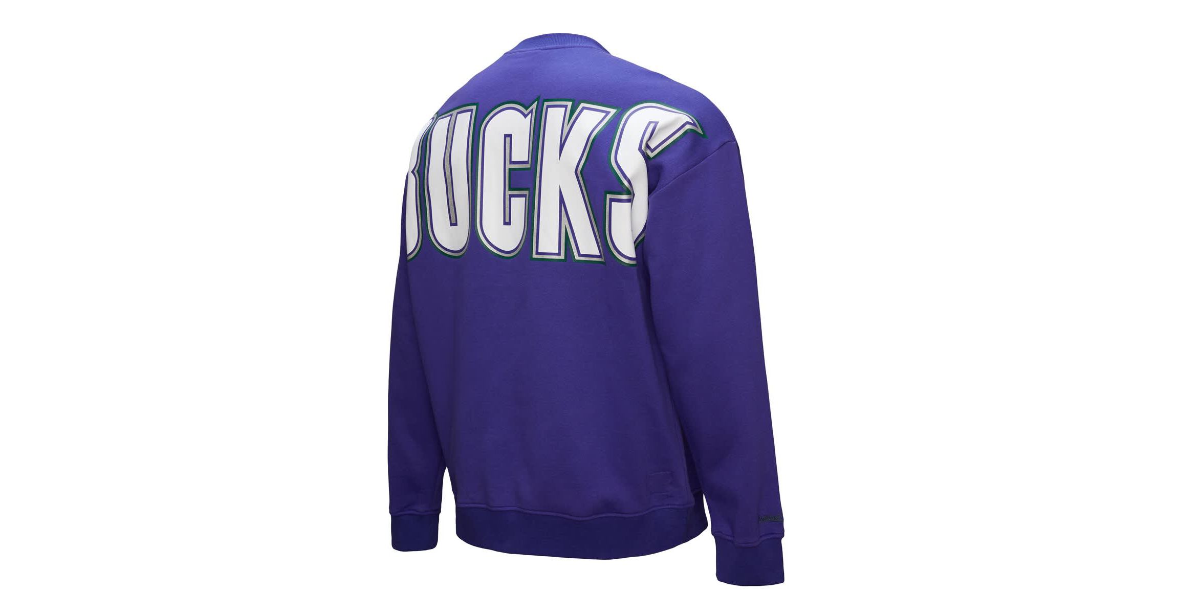 NBA Milwaukee Bucks Hardwood Classics There & Back 2.0 Vintage Pullover Sweatshirt