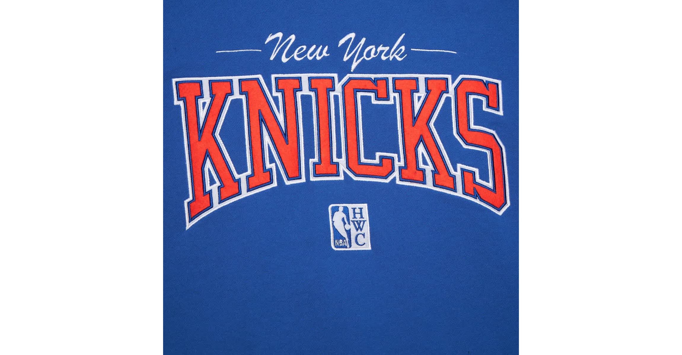 NBA New York Knicks Hardwood Classics There & Back 2.0 Vintage Pullover Sweatshirt
