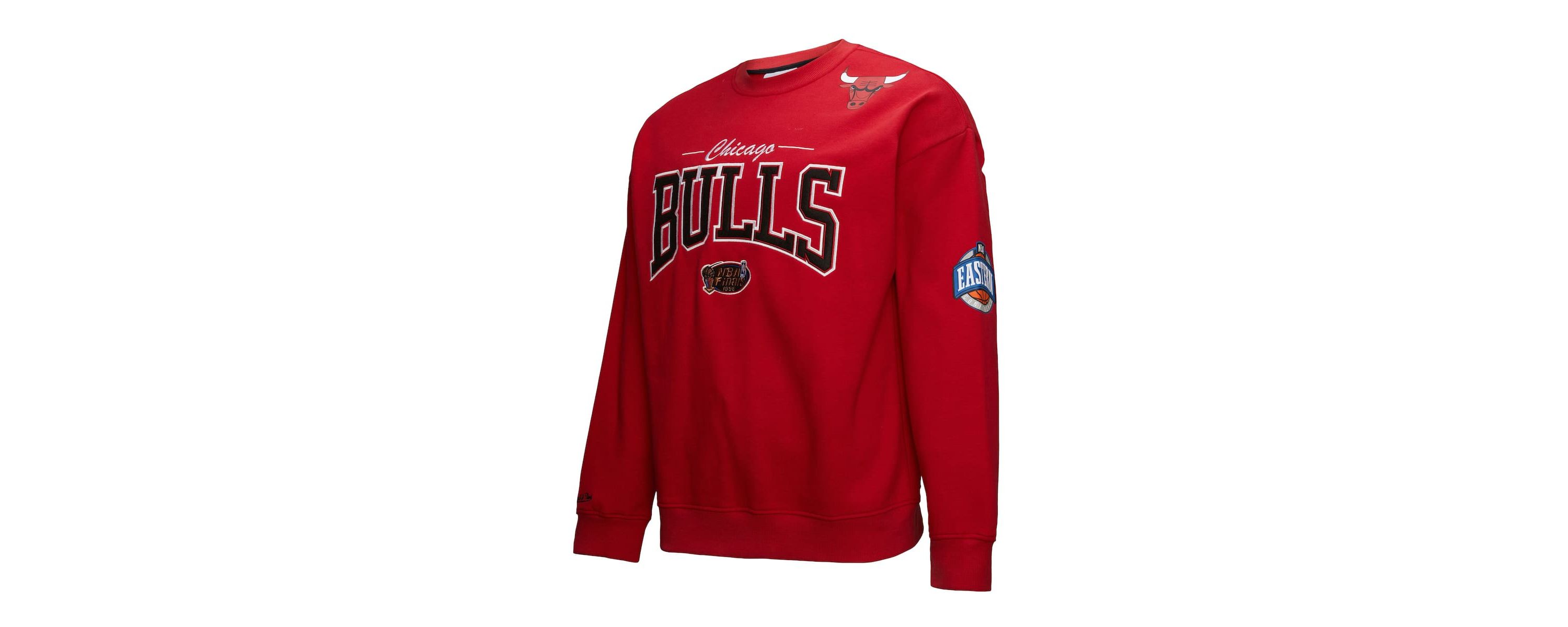 NBA Chicago Bulls Hardwood Classics There & Back 2.0 Vintage Pullover Sweatshirt