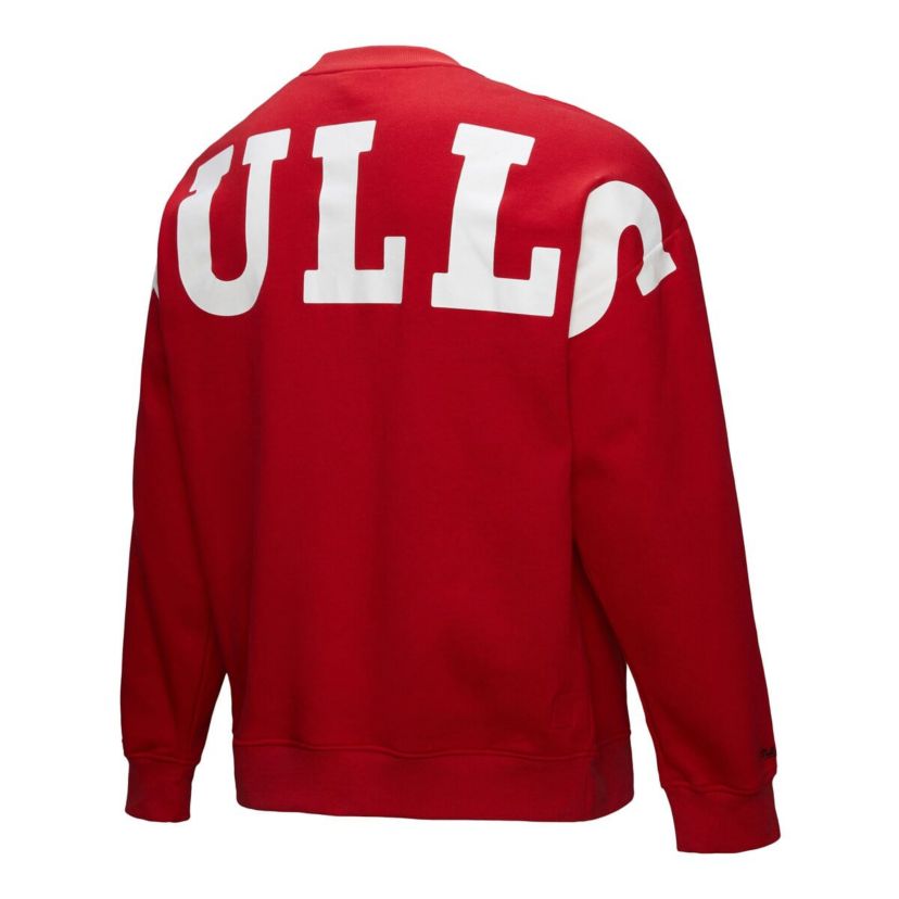 NBA Chicago Bulls Hardwood Classics There & Back 2.0 Vintage Pullover Sweatshirt