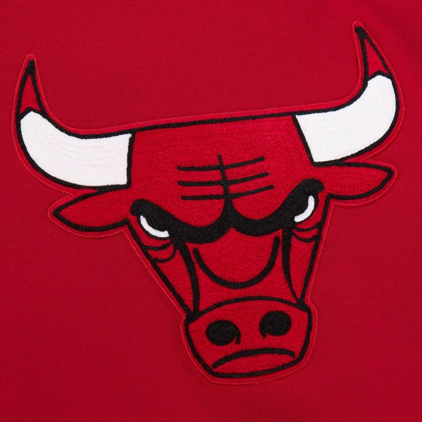 NBA Chicago Bulls Hardwood Classics Chainstitch Vintage Heavyweight Pullover Hoodie